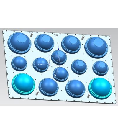 CNC Customized Aluminum EPS Foam Mould Expandable Polystyrene EPS Fish Box Mould