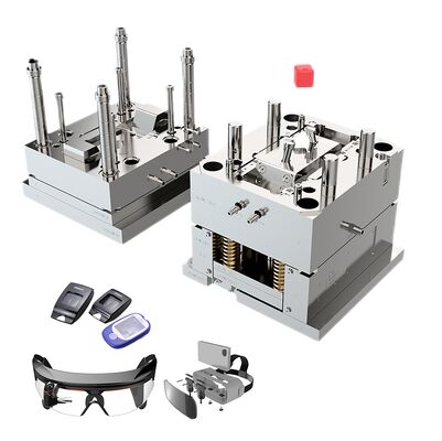 Fabrikant van PVC-vormplastic spuitgietmatrijs voor autolampen/onderdelen Hoogwaardige aluminium auto-onderdelen matrijs